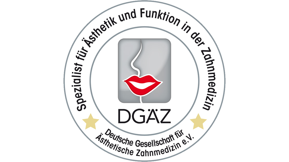Logo: DGÄZ - Deutsche Gesellschaft für Ästhetische Zahnheilkunde e.V.