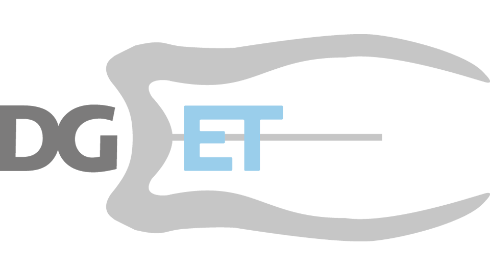 Logo: DGET - Deutsche Gesellschaft für Endodontologie und zahnärztliche Traumatologie